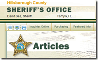 Hillsborough County Sheriff's Office - New Hillsborough County Crime Map
