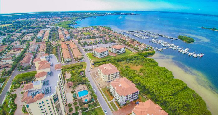Aerial View Casa Bahia Condos