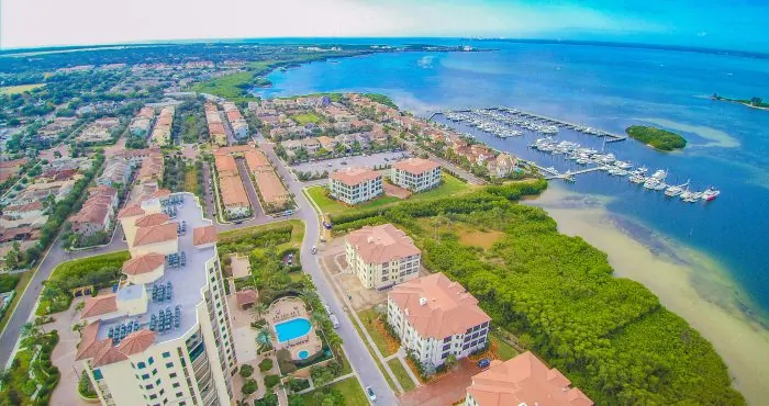 Aerial View Casa Bahia Condos