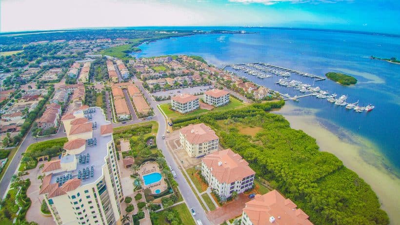 Aerial View Casa Bahia Condos