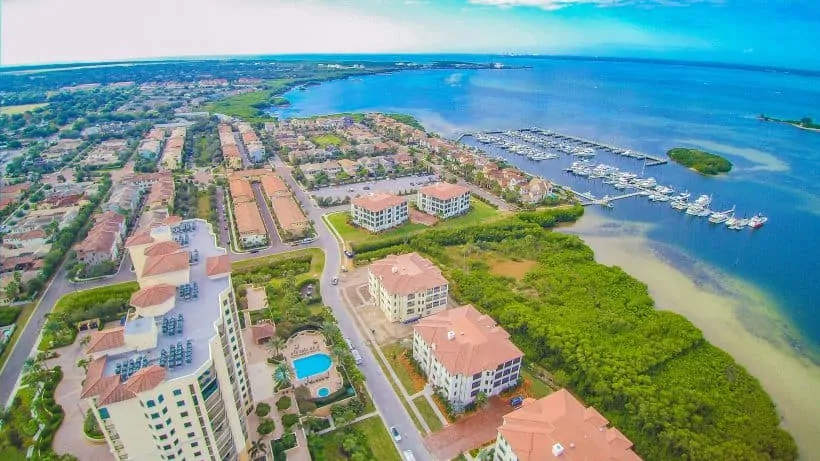 Aerial View Casa Bahia Condos