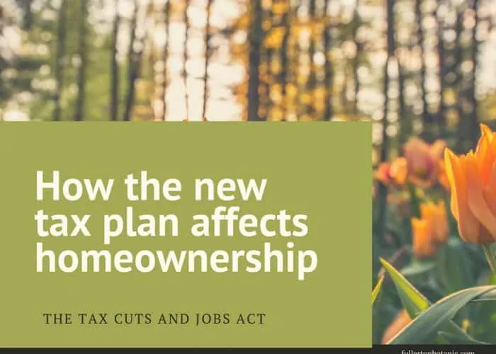 Tax Bill and Homeownership