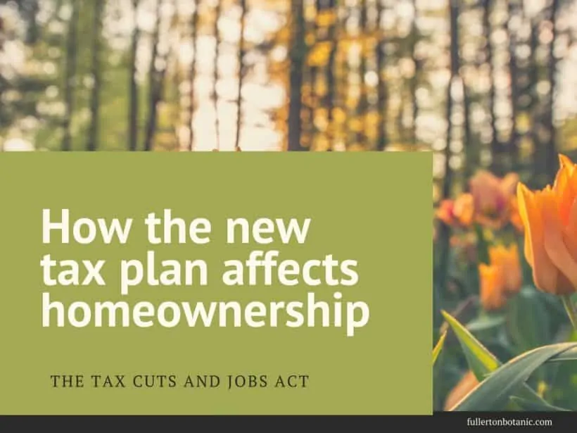 Tax Bill and Homeownership