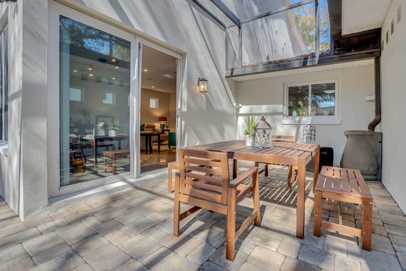 Shade Deck Outdoor Entertainment Area